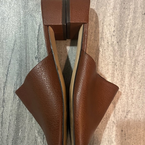 Nine West Brown Slide Mules Sandals Size 8 - Picture 5 of 10